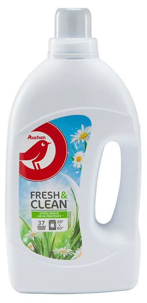 Средство для стирки Auchan «Красная птица» «Весенний аромат», жидкое, 2 л
