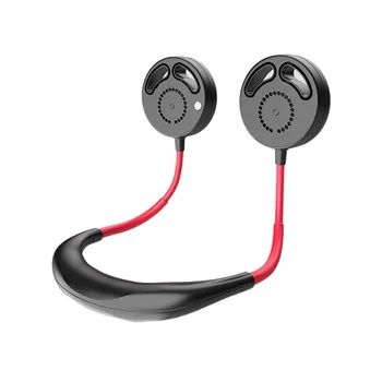 

2020 New Hanging Neck Leafless Fan Handheld Running Sports Fans Refrigeration Telescopic Folding Small Electric Neckband Fan