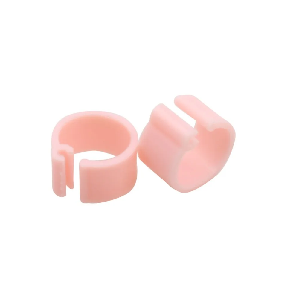 Pink 100 pcs 100 pcs8mm Открытое кольцо для лапки голубя разнообразие цветов птицы ноги кольца принадлежности для голубей товары для птиц птицы - Цвет: Pink 100 pcs