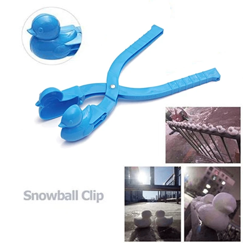 4 шт. в упаковке, в форме утки, снежный мяч, для детей, для улицы, Зимний снег, песок, форма, инструмент