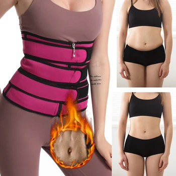

Sweat Belt Waist Trainers Women New Waist Trainer Body Shaper Tummy Compression Plus Size Waist Trainer Fitness Belts for Women