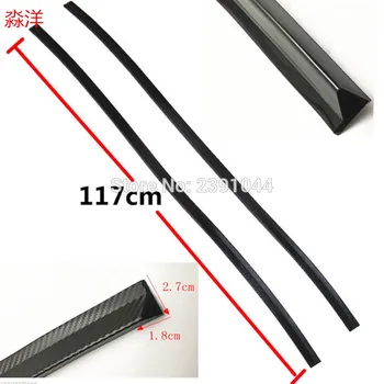 

mudguard RACING CAR UNIVERSAL Scratch wheel eyebrow stripe Wheel fender gum paste Automotive rubber wheel eyebrow 117cm two pcs
