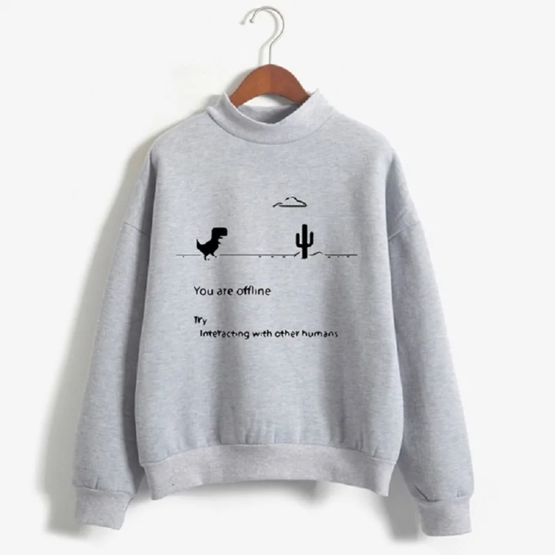 Funny Hoodie men You Are Off Line Print Sweatshirt Pullover Tops Funny Hoodie men You Are Off Line Print Sweatshirt Pullover Tops