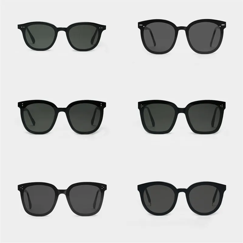 

Hot Black Frame Lens Sunglasses Women Men Sun Glasses Female BLACK PETER JACK BYE DREAMER 17 LANG MY MA SIX BEARS Eyewear Shades