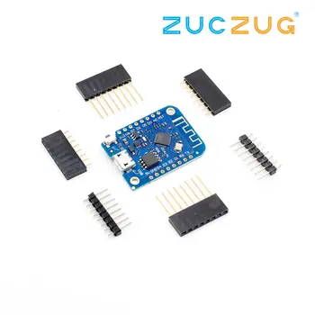 

Wemos D1 Mini V3.0 3.0 Wireless WIFI Internet of Things Development Board Based ESP8266 CH340 CH340G 4MB Nodemcu V2