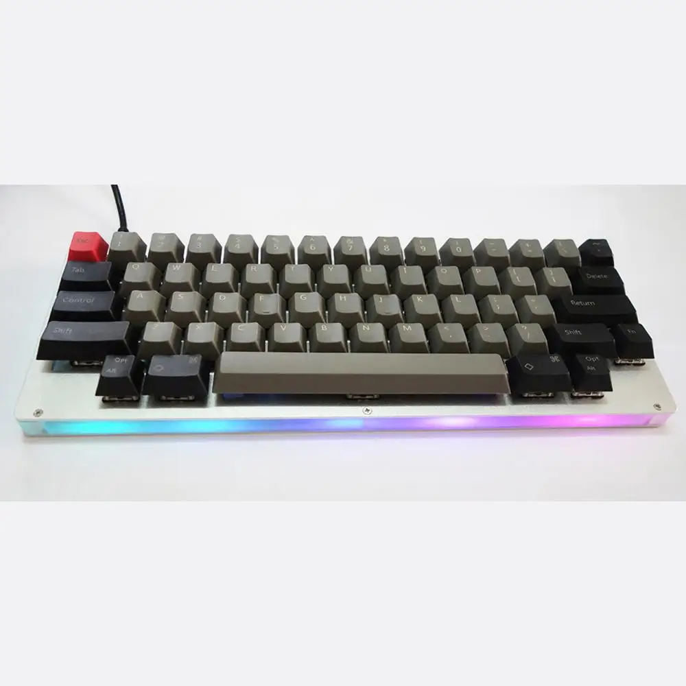 HHKB механическая клавиатура DIY Gateron Kailh Cherry MX переключатели Пластик или CNC Алюминий