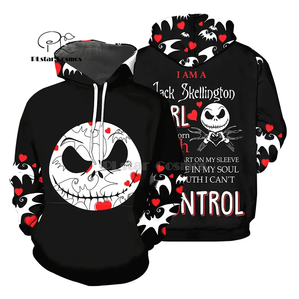 PLstar Cosmos jack skellington Jack Sally 3d hoodies/Sweatshirt Winter Nightmare Before Christmas Halloween streetwear-46 PLstar Cosmos jack skellington Jack Sally 3d hoodies/Sweatshirt Winter Nightmare Before Christmas Halloween streetwear-46