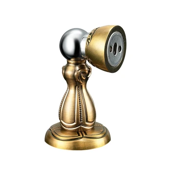 

Carved Delicate Doorstop Magnetic Door Stops Zinc Alloy Stopper Holder Catch