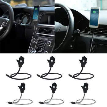 

Lazy Stand Up Charging Cable Flexible Phone Holder Holder Bracket Phone Cell USB For Android Holder Phone Charger Phone Cha Z8L8