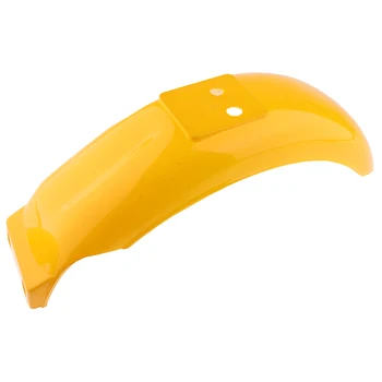 

2pcs Front & Rear Wheel Fender Splash Guard Cover for Honda Mini Trail Monkeybike Z50 50R Bikes (Yellow)