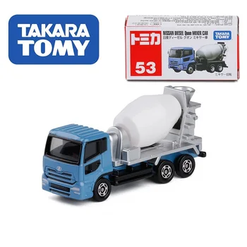 

TAKARA TOMY Nissan DIESEL Quon Mixer Car #53 Die-cast Model Car Toy Car boys toys