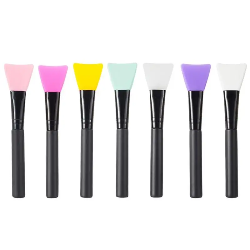 

2 Pcs Silicone Mask Brushes For Face Mud Mask Professional Multifunctional Soft Comfortable Care Makeup Brushes
