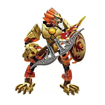 

815-1 Bionicle Robot Lion Laval 70206 Building Block Bricks Toys for Children Construction Toys Action Toy Figures Xmas Gift