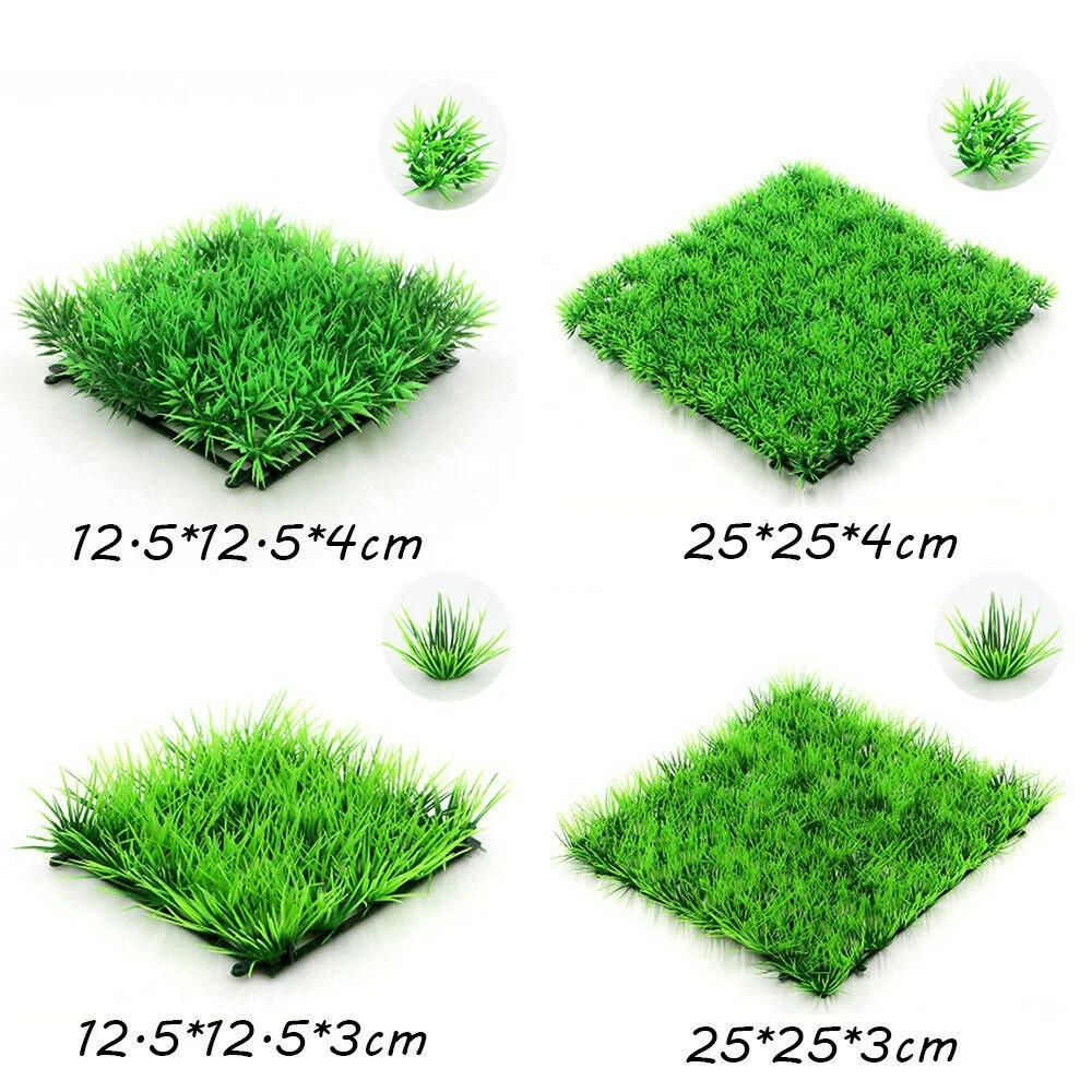 Artificial Aquarium Plants Home Water Grass Lawn Weeds Aquarium Ornament Aquatic Simulation for Fish Tank Decoration