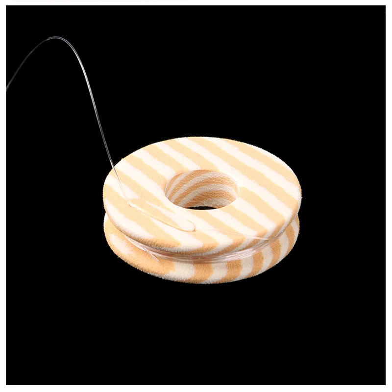 10Pcs EVA Foam Spools fishing tackle Fishing Winding Board Fishing Hook Line Tackle Foam Spool Trace Wire Swivel Tackle Fish Line Tools