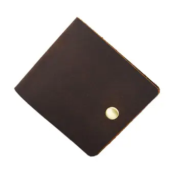 

Vintage Handmade Short Man Multi-card Wallets Snap Coin Pouch