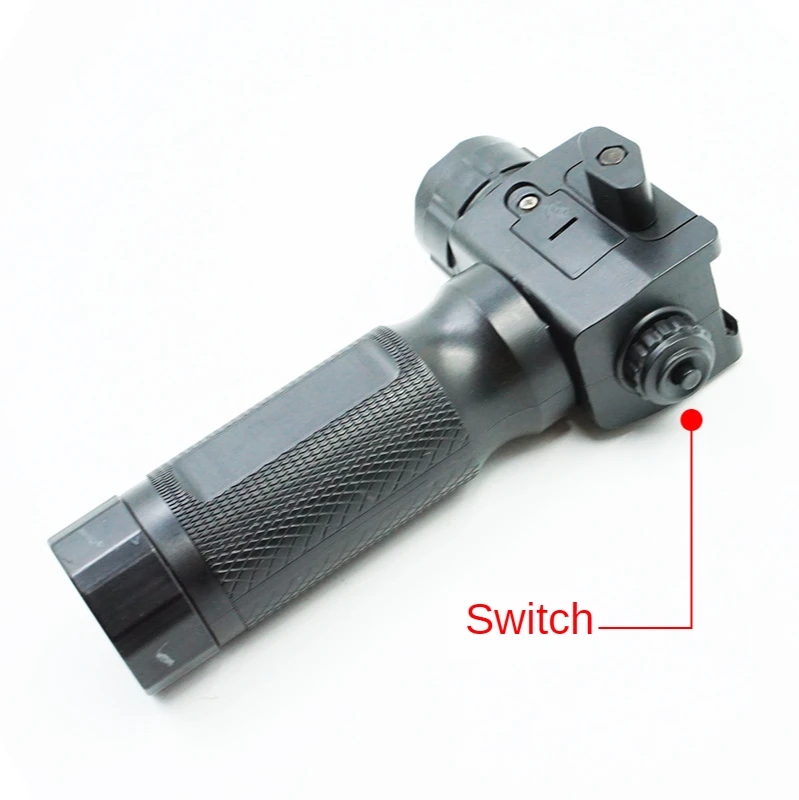 Тактический сверхкомпактный фонарик с фронтальной рукояткой и съемным