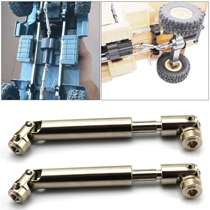 

HYS Car Model Spline Drive Shaft Length 42-55mm Diameter 3x3mm Cardan Universal Driving shaft for SCX10 90027 90022 90028 90031