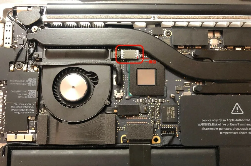 02 EFI BIOS Firmware Chip pour Apple MacBook Air 13" A1466 2015 820-00165 