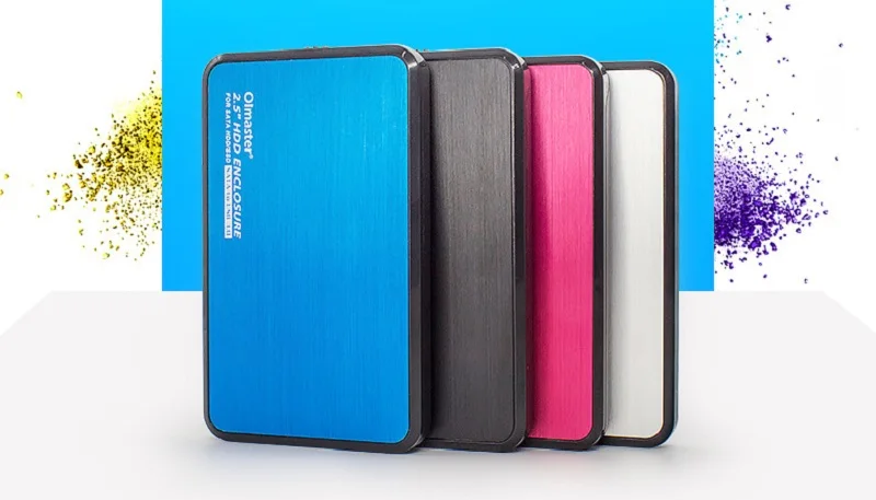Корпус жесткого диска 2," SATA к USB 3,0 адаптер Olmaster жесткий диск Корпус для SSD диск корпус HDD коробка USB 2,0 HD внешний корпус HDD