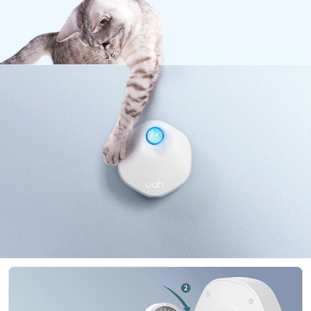 YouPin Uah Cat Litter Box Smart Deodorizer 24-hour Smart Monitoring Long Battery Life Positioning Adsorption Pet Smart Deodorize