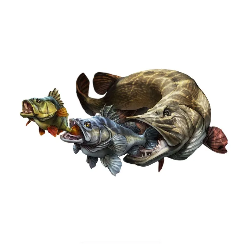 Для Dodge наклейка s Asome Fish Art Украшение Автомобиля Наклейка дорожный велосипед 15 см X