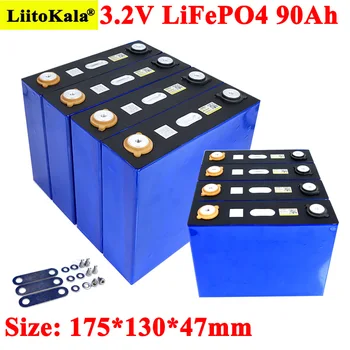 

Liitokala 3.2V 90Ah Battery LiFePO4 Lithium phospha Large capacity 12V 24V 48V 90000mAh Motorcycle Electric Car motor batteries