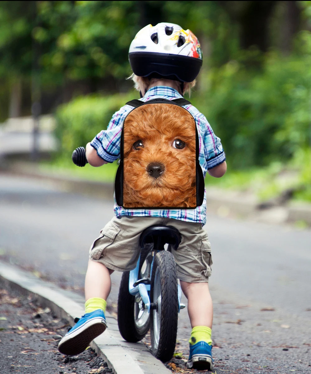 Children School Bags for Kids King Charles Spaniel Dog Printing Schoolbag Baby Kindergarten Backpack Girls Cute Satchel