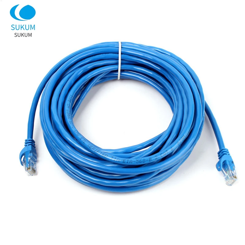 Tasa de descuento Cable Ethernet Cat6e RJ45 para exteriores, Cable de red LAN impermeable para sistema de cámara IP CCTV 531y0KOx6kV