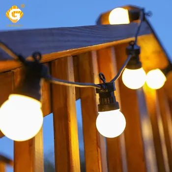 

5M E27 LED Festoon Bulb String Light IP65 Outdoor Lighting For Courtyard Party Christmas Decoration Ball Fairy Lamp