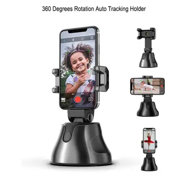 

Auto Smart Shooting Selfie Stick Tracking Holder 360 Rotation Auto Face Tracking Object Tracking Vlog Camera Phone Holder