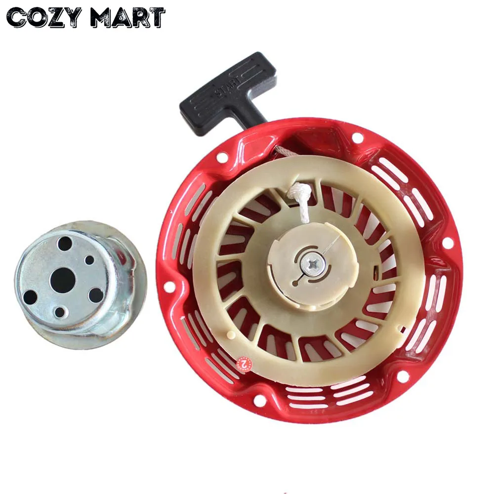 Recoil Starter Start Pull + Pull Cup For Honda Generator Gx120 Gx160