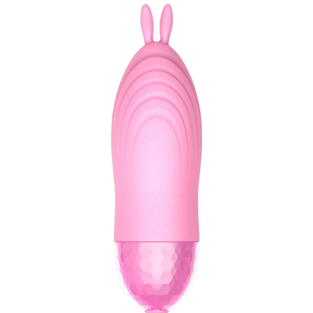 Leistungsstarker Kugelvibrator, Klitorisvibrator mit 10 Modi, tragbarer Mini-Taschenstimulator, G-Punkt-Klitoris_voghion.com