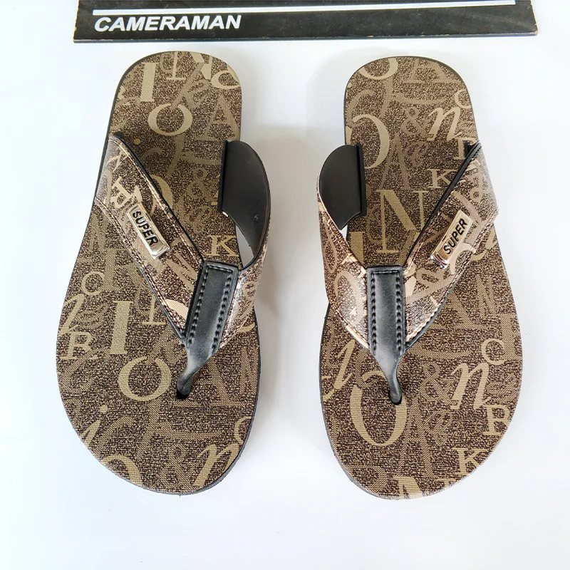 

New Style Sandals Flip-flops Split Toe Soft-Sole Sandals Men Slippers Casual Trend Flip-flop Slippers