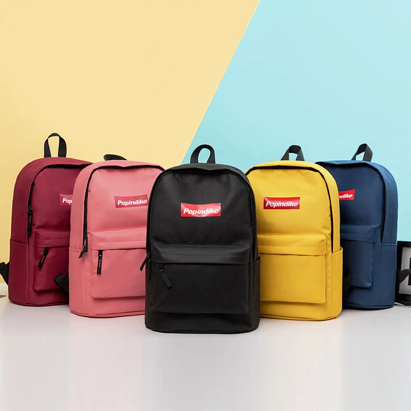 

Backpacks Women/Men's School Bags Laptop Travel Bags Teenage Notebook Backpack Fashion Nylon Bag Pink Backpack