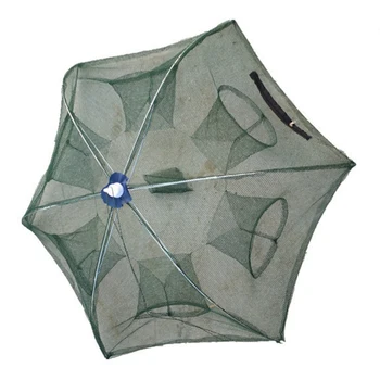 

Fishing supplies Net fishing rod folding fishing net fishing gear hand throw net fish with umbrella automatic fish protection