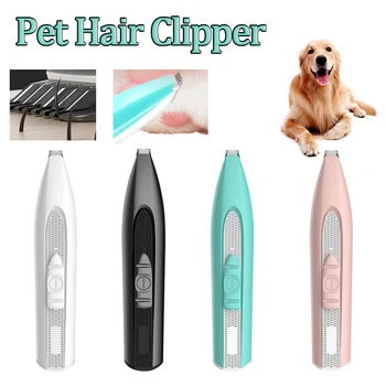

Dog Grooming Clippers Low Noise Dog Hair Trimmer for Pet Paw USB Rechargeable Cat Hair Trimmer Pet Clippers