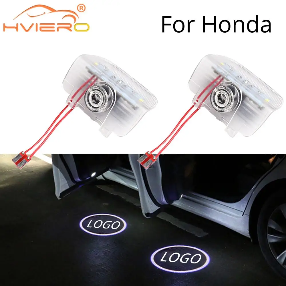 2х приветственный светильник для Honda Odyssey cr-z девять поколения Accord Elyon дверной проекционный светильник двери автомобиля светодиодный автомобильный неоновый светильник автомобильный светильник s