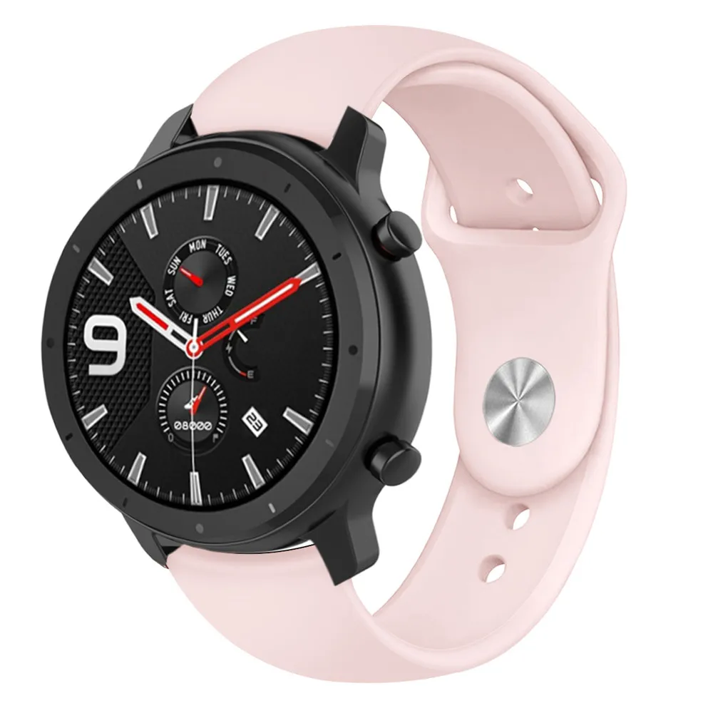 Cure color 22 мм для Huami Amazfit GTR 47 мм спортивные часы ремешок для Xiaomi huami Stratos 2 2S смарт часы браслет