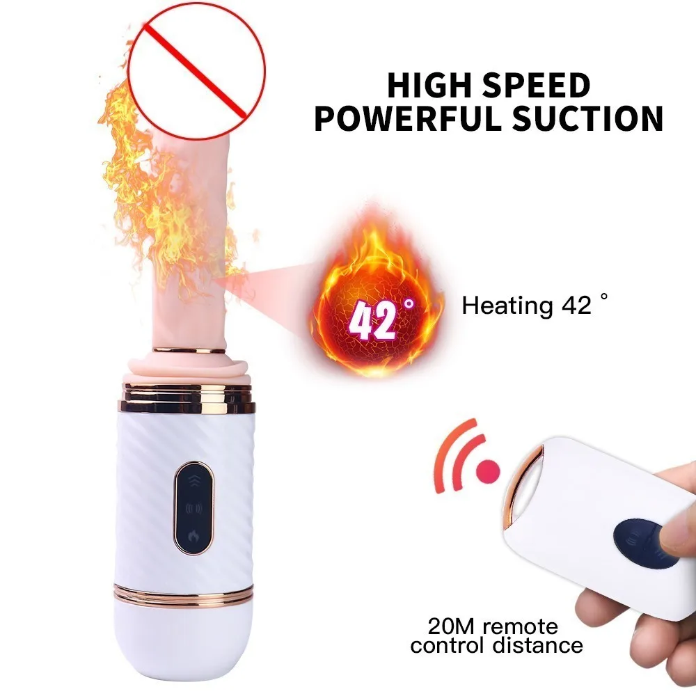 Sex Machine Automatic Female Masturbation Toy With Heating Function Multiple Power Vibration