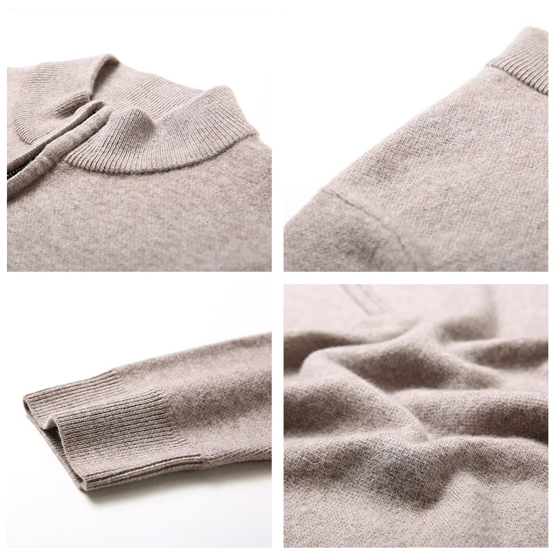 COODRONY Brand Sweater Men 100% Merino Wool Pullover Men Thick Warm Winter Zipper Turtleneck Sweaters Cashmere Pull Homme 93029 COODRONY Brand Sweater Men 100% Merino Wool Pullover Men Thick Warm Winter Zipper Turtleneck Sweaters Cashmere Pull Homme 93029