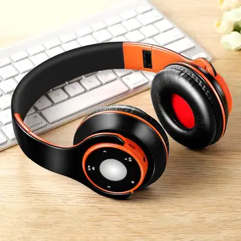 

Wireless Bluetooth Retractable Stereo Headphone Phone Headset with Microphone 2020