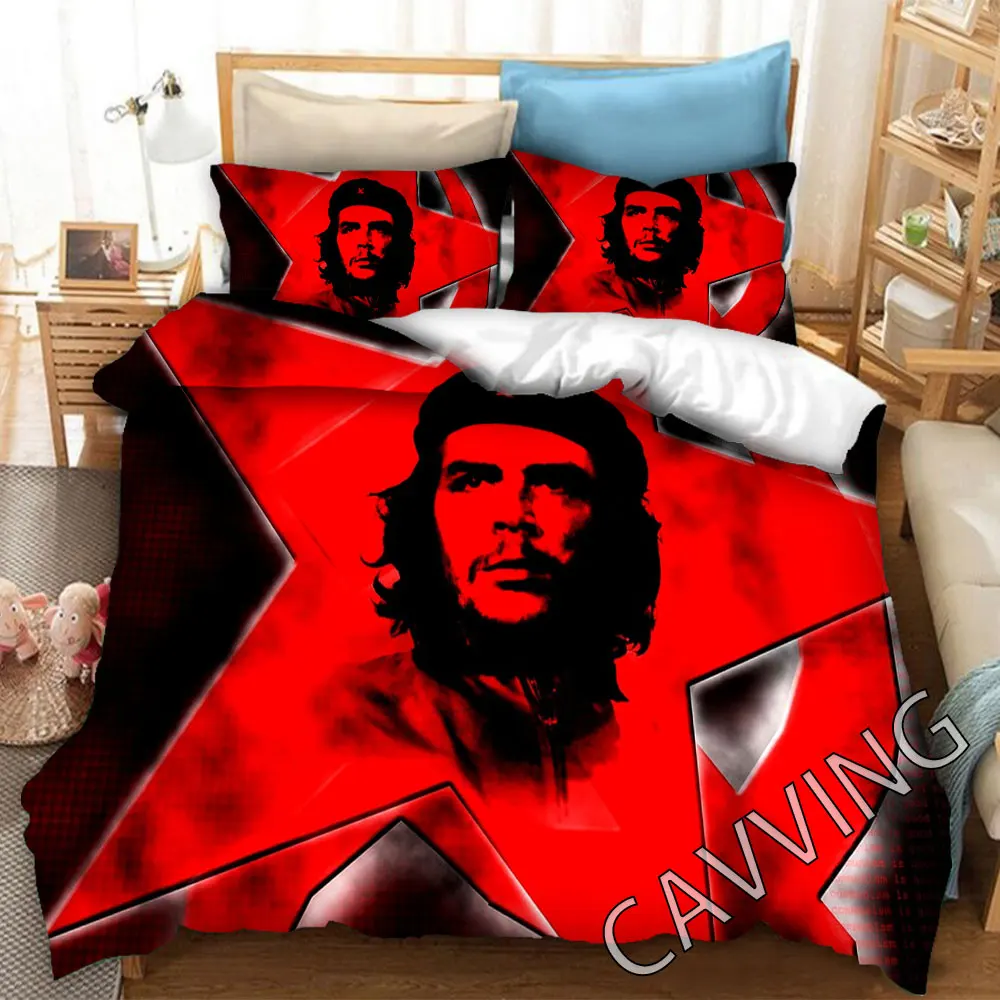 Che Guevara  3D Printed Bedding Set Duvet Covers & Pillow Cases Comforter Quilt Cover (US/EU/AU Sizes) 