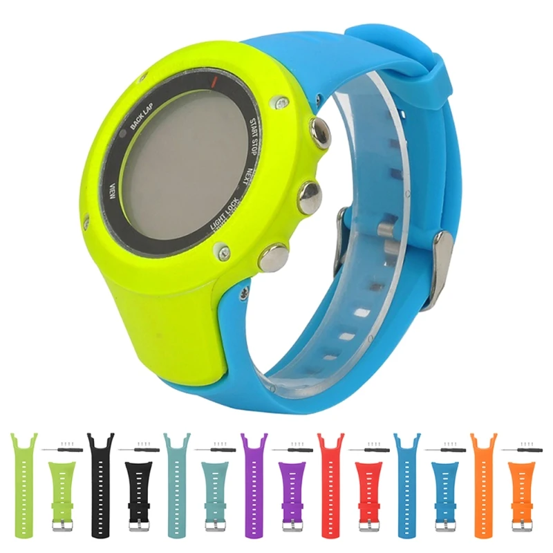 Replacement Silicone Sport WristBand Smart Strap For Suunto Ambit Series 1/2/3 U50D for smart watch