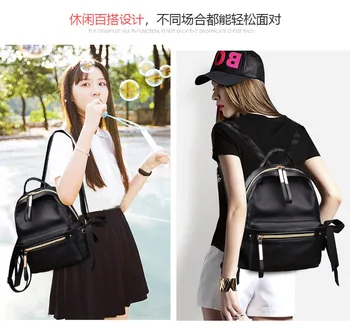 

2020 new ladies shoulder bag sweet lady fashion backpack casual large capacity anti-theft backpack