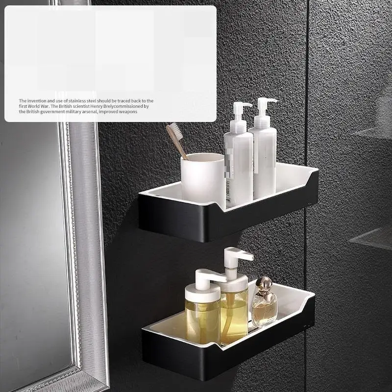 Version H Фен Estanteria Meuble Фен держатель Esquinero Ducha Prateleira Banheiro Salle De Bain настенный душ полка для ванной комнаты - Цвет: Version H