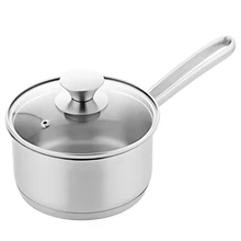 Кастрюля из нержавеющей стали с крышкой, кастрюля для макарон, кастрюля с крышкой