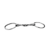 Stainless Steel Loose Ring Snaffle Bit Equestrian Equipment Horse Accessores 10.5cm 4