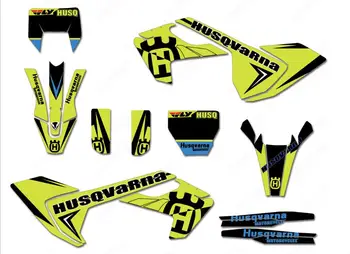 

Free Customized Motorcycle Graphics Backgrounds Decals Stickers For Husqvarna TC FC TX FX FS 2016 2017 2018 TE FE 2017 2018 2019