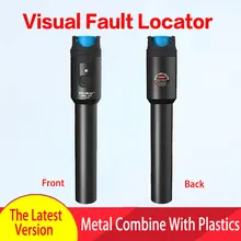 Localizzatore di guasti visivi Tester per cavi in fibra ottica 30mw luce Laser rossa 5-30KM tipo di penna localizzatore di guasti visivi